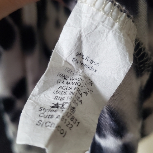 Jondie Tie Dye Hi-Lo Off Shoulder Top - Picture 6 of 6